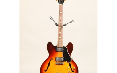 Gibson ES-335 TD guitar, circa 1965, stamped on the back of ...