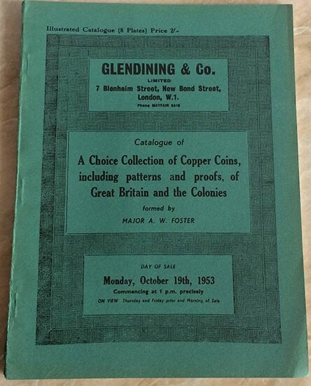 Glendining & Co. Catalogue of A Choice Collection of Copper...