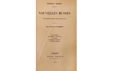 Gogol (Nicolay) Nouvelles Russes…