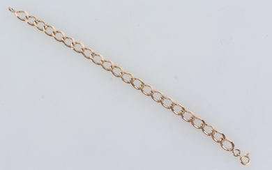 Gold Link Bracelet 18k gold