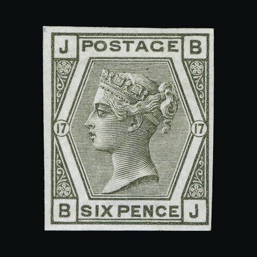 Great Britain - QV (surface printed) : (SG (147)) 1873-80 6d...