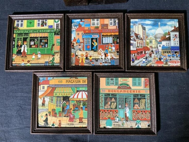 Group Lot of Coasters & Kitchen Decor