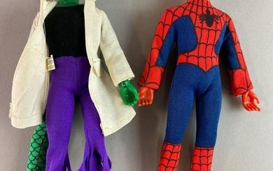 Group of 2 Mego Marvel Action Figures