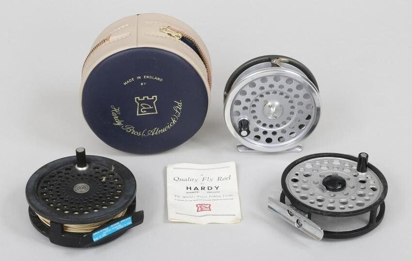 Group of (3) Fly Reels