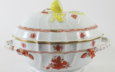 HEREND CHINESE BOUQUET TUREEN