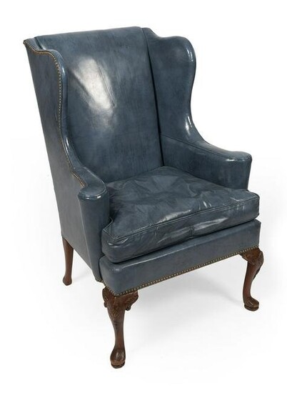 HICKORY CHAIR COMPANY WING CHAIR 20th Century, Back