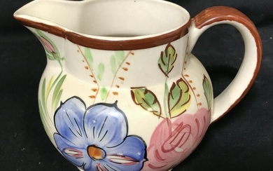 Hand Painted Ceramic Pitcher