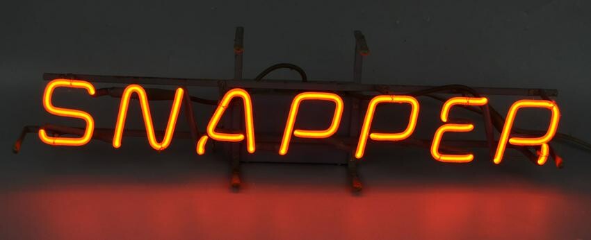 Hard To Find Vintage Snapper Lawn Mower Neon Light