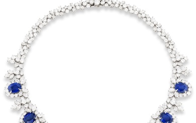 Harry Winston, Sapphire and diamond necklace