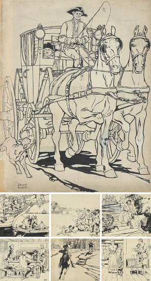 Hart Schaffner & Marx : 7 Drawings. ca. 1920.