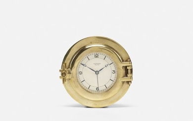Hermes, Rare Porthole table clock