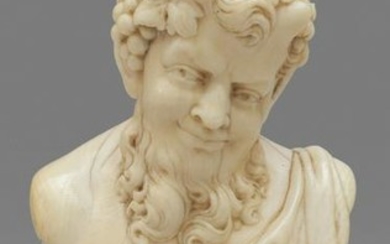 Il dio Pan, scultura in avorio scolpito