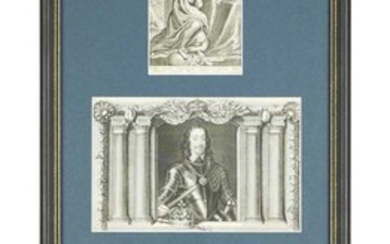 Jacobitism. A collection of engravings and prints of mainly 17th century portraits: King Charles