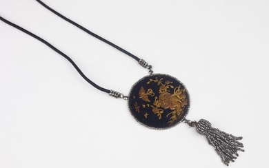 Japanese style Art Deco necklace