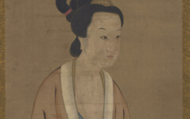 KOGETSU SHURIN (ACT.1570) Portrait of Reishojo (Ling Zhao)
