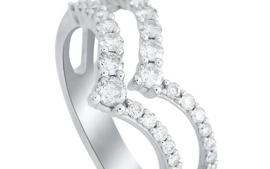 LB Exclusive 14K White Gold 0.75 ct Diamond Ring