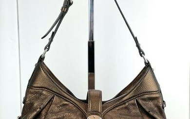 LOUIS VUITTON Mahina Hand Shoulder Bag Bronze Authentic