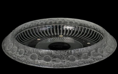 Lalique "Marguerites" Crystal Bowl