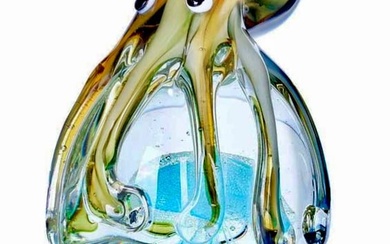 Large MURANO Art Glass Octopus/Jellyfish Sculpture