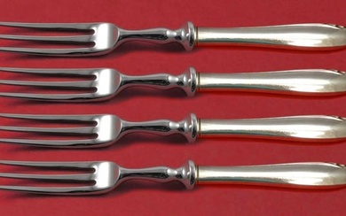 Lasting Spring by Oneida Sterling Silver Fruit Fork Set 4-piece HH WS Custom 6"