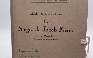 «Les Sièges de Jacob Frères, époque du directoire... - Lot 10 - Tessier & Sarrou et Associés