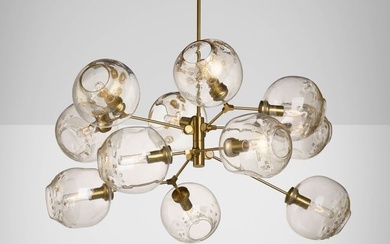 Lindsey Adelman, 11-globe Branching Bubble chandelier