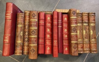 Lot de volumes divers reliures Kipling, Vigny,... - Lot 10 - Euvrard & Fabre