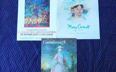 Lot of (3) Vintage Esteemed Gallery Exhibition Posters