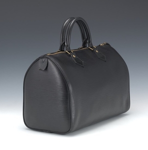 Louis Vuitton Black Epi Leather Speedy 30