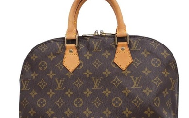 Louis Vuitton Handbag Monogram Alma M51130 Brown Ladies
