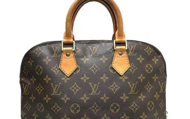 Louis Vuitton LOUIS VUITTON Alma PM Brown Monogram M53151 VI0924 Handbag Classic Popular Women's