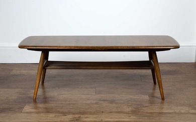 Luciano Ercolani (1888-1976) for Ercol Elm, Windsor 459 coffee table...