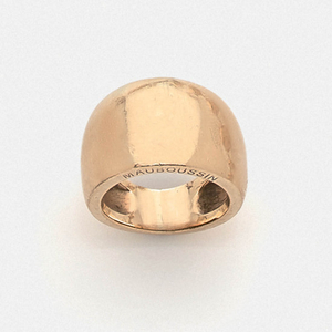 MAUBOUSSIN GOLD RING A gold ring. Signed MAUBOUSSIN....