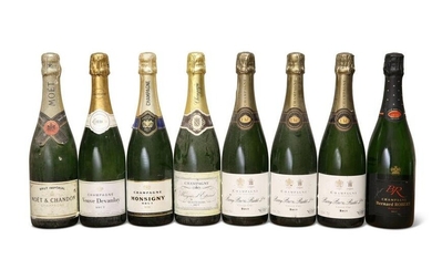 MIXED LOT OF VARIOUS CHAMPAGNES, comprising: BERRY