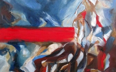 Maria Kholmogorova; Breakthrough, 2017; oil, canvas; 100 x 120 cm