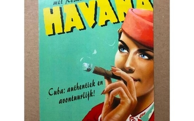 Martinair Havana Cuban Cigar Pub Bar Sign