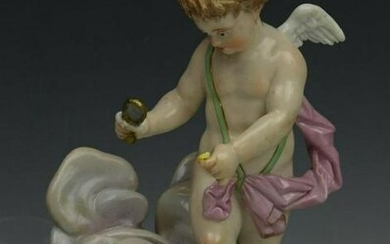 Meissen Acier figurine F16 "Je le Dompte"