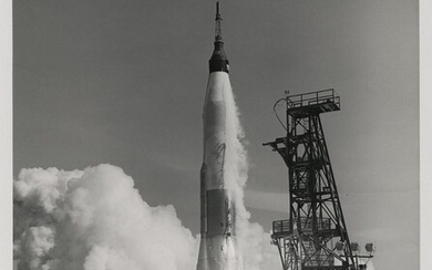 [Mercury Atlas 5] Path to orbit: launch of the Atlas rocket carrying...