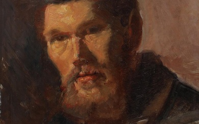 Michael Ancher (b. Bornholm 1849, d. Skagen 1927) Portrait of a fishermen...