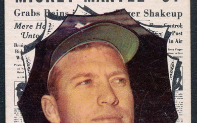 Mickey Mantle 1961 Topps #578 AS
