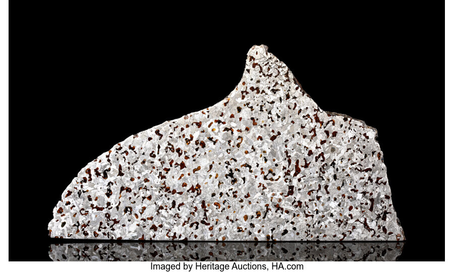 Miles Meteorite Slice Iron, IIE Queensland, Australia - (27°...
