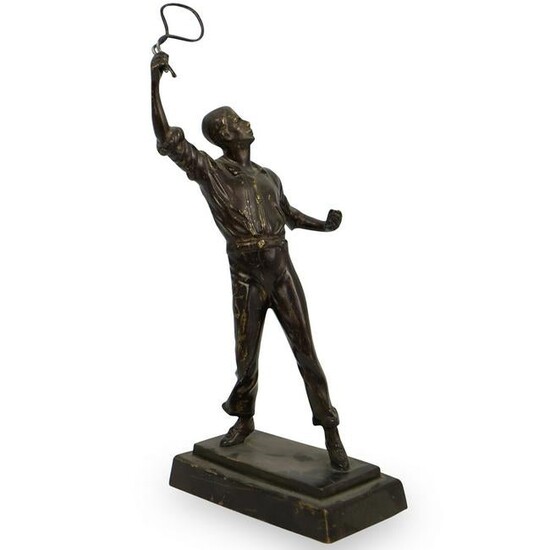 Mixed Metal Sports Trophy