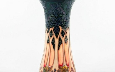 Moorcroft Pottery Vase, Cluny Pattern