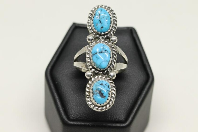 Native American Navajo Turquoise Ring