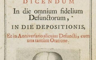 Officium Defunctorum Dicendum in die omnium fidelium