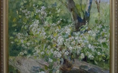 Oil painting Flowers Naumova Tamara Sergeevna