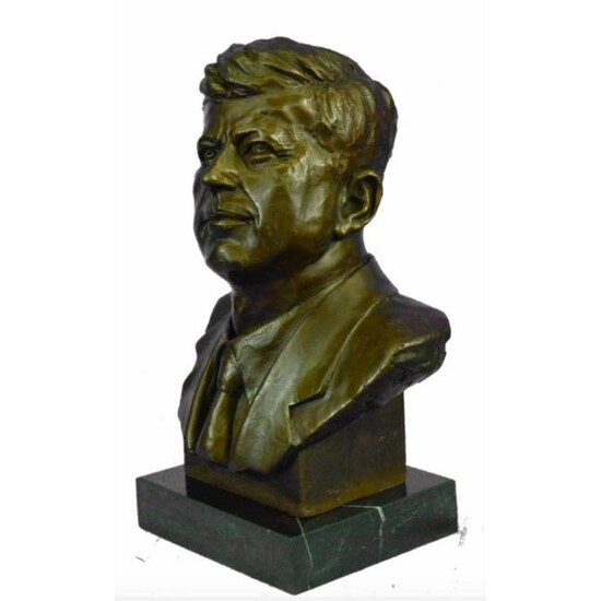 Original Collector Edition Bronze Bust, John F. Kennedy