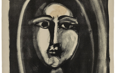 PABLO PICASSO (1881-1973) Tête de femme