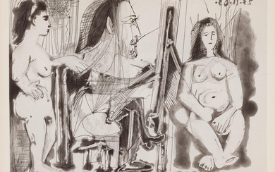 Pablo Picasso (1881-1973) Dans L'Atelier