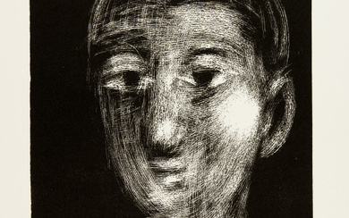 Pablo Picasso - Málaga 1881 - 1973 Mougins - Tête de garçon. III